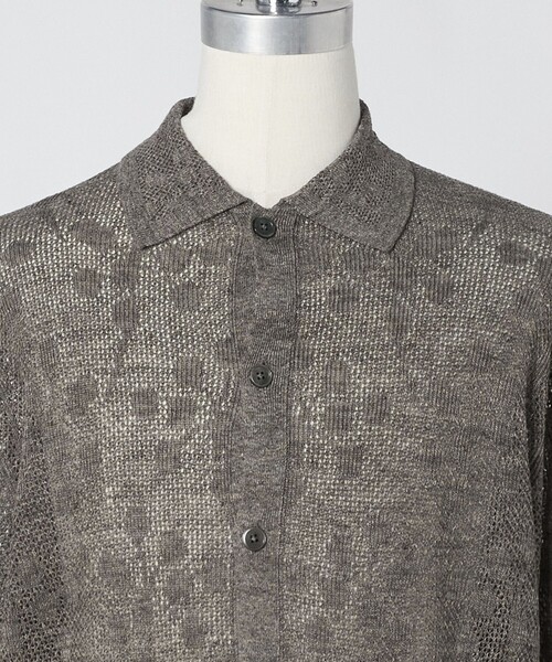 LOEFF(ロエフ)の「<LOEFF>ピンポンツリースポンジ メッシュ カーディガン UNISEX(カーディガン/ボレロ・レディース・モカ/ネイビー・0/1/2)」の22枚目の写真