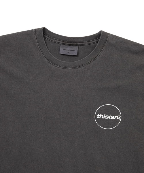 thisisneverthat（ディスイズネバーザット）の「C-Logo Tee（Tシャツ/カットソー・メンズ・グレイッシュブルー/チャコール/グレー/アイボリー/ネイビー・S/M/L/XL）」の11枚目の写真