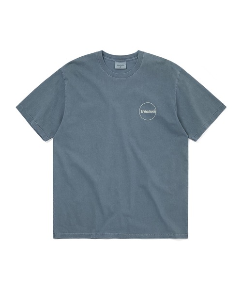 thisisneverthat（ディスイズネバーザット）の「C-Logo Tee（Tシャツ/カットソー・メンズ・グレイッシュブルー/チャコール/グレー/アイボリー/ネイビー・S/M/L/XL）」の12枚目の写真