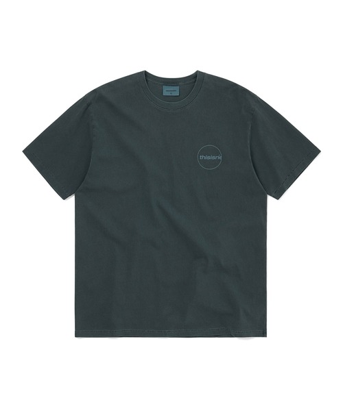 thisisneverthat（ディスイズネバーザット）の「C-Logo Tee（Tシャツ/カットソー・メンズ・グレイッシュブルー/チャコール/グレー/アイボリー/ネイビー・S/M/L/XL）」の14枚目の写真