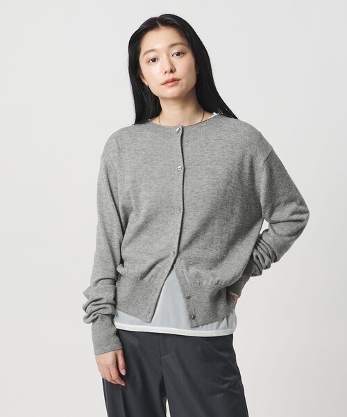 MARW UNITED ARROWS＞クルーネック カーディガン（カーディガン/ボレロ