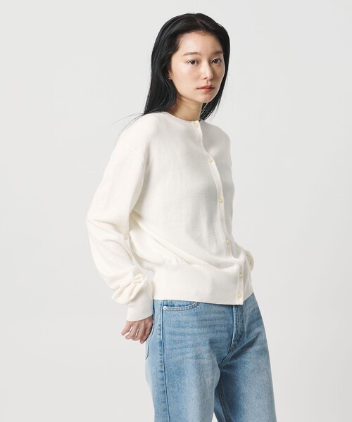 MARW UNITED ARROWS＞クルーネック カーディガン（カーディガン/ボレロ