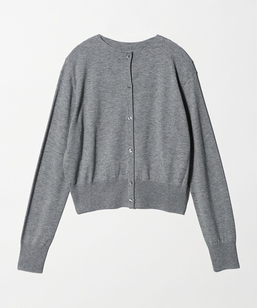 MARW UNITED ARROWS(マルゥ ユナイテッドアローズ)の「<MARW UNITED ARROWS>クルーネック カーディガン(カーディガン/ボレロ・レディース・グレー系/オフホワイト/ブラック・FREE)」の18枚目の写真