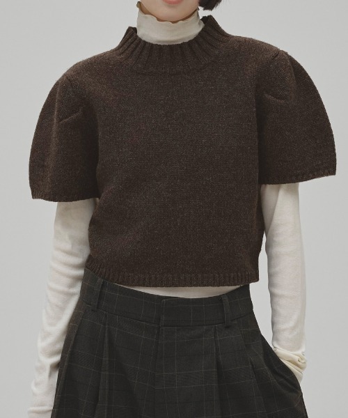 Wool100% Puffsleeve Knit（ニット/セーター）｜TODAYFUL（トゥデイ