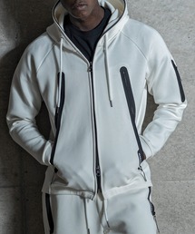 1PIU1UGUALE3 RELAX | 1PIU1UGUALE3 RELAX(ウノピゥウノウグァーレトレ リラックス)バーティカルポケット テックパーカー(パーカー)