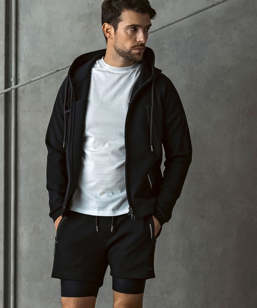 1PIU1UGUALE3 RELAX (ウノピゥウノウグァーレトレ リラックス)の「1PIU1UGUALE3 RELAX(ウノピゥウノウグァーレトレ リラックス)バーティカルポケット テックパーカー(パーカー・メンズ・ホワイト/ブラック/グレー・XL/L/M/S/XXL)」の10枚目の写真