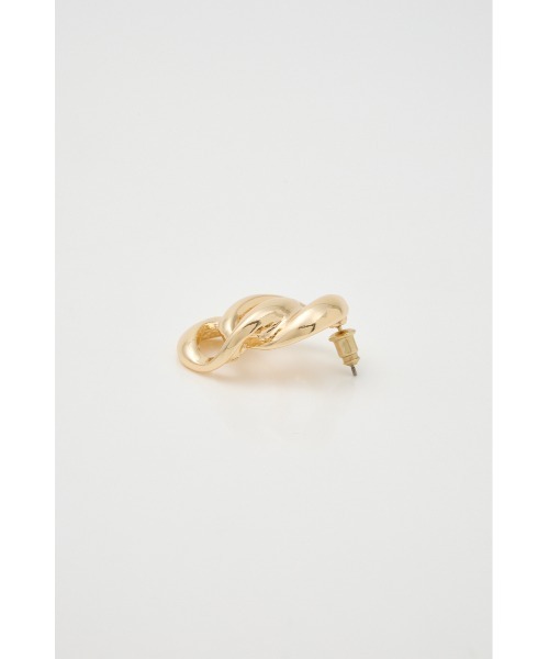 MOUSSY（マウジー）の「【26年SS新作】TWIST MOTIF ピアス（ピアス（両耳用）・レディース・ゴールド/シルバー・FREE）」の5枚目の写真