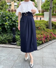タックストレートスカート