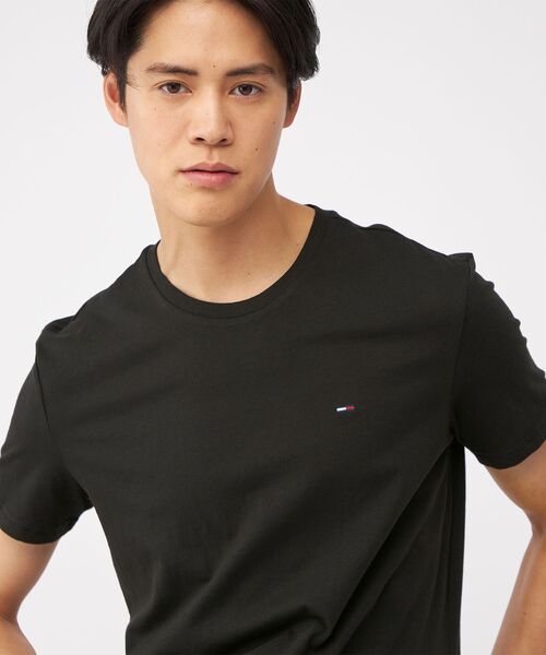 tommy jeans(トミー ジーンズ)の「【オンライン限定】ユニセックス クルーネックTシャツ 3枚パック(ホワイト/ブラック/ネイビー)(Tシャツ/カットソー・メンズ・マルチ・MEDIUM/LARGE/XX-LARGE/SMALL/X-LARGE)」の5枚目の写真