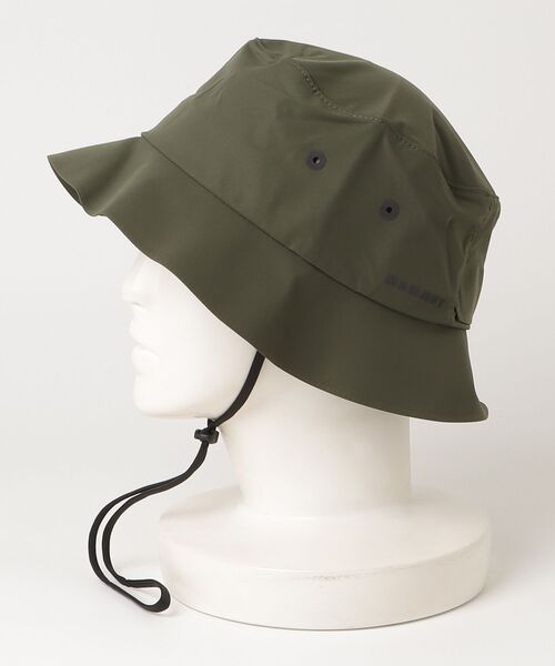 Mammut(マムート)の「アクティブ ソフトシェル ハット アジアンフィット / Active SO Hat AF(ハット・メンズ・カーキ・L/M)」の3枚目の写真