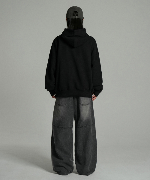 IDWS(アイドンワナセル)の「Cactus Pattern Maxi Denim Pants Black(デニムパンツ・レディース・その他・0/1/2)」の10枚目の写真