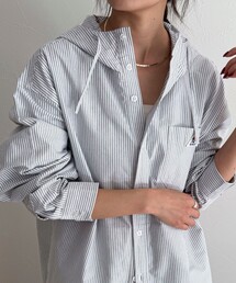 fredy emue | 【GEVACO/ゲバコ】フーディシャツ(シャツ/ブラウス)