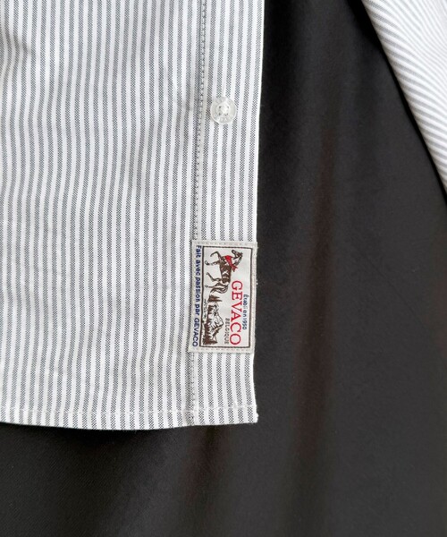 fredy emue（フレディエミュ）の「【GEVACO/ゲバコ】フーディシャツ（シャツ/ブラウス・レディース・パープル系その他/ブラック系その他/ブルー系その他・38）」の21枚目の写真