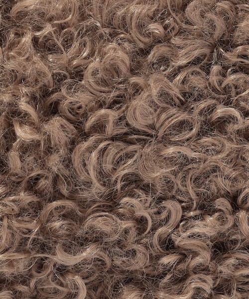 VIOLAd'ORO(ヴィオラドーロ)の「VIOLAd'ORO フェイクファー ショルダーバッグ(ハンドバッグ・レディース・ダークブラウン・FREE)」の10枚目の写真