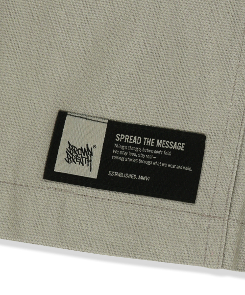 BROWNBREATH(ブラウンブレス)の「OXFORD ZIP UP JACKET - LIGHT GREY(デニムジャケット・レディース・その他・SMALL/MEDIUM/LARGE/X-LARGE)」の5枚目の写真