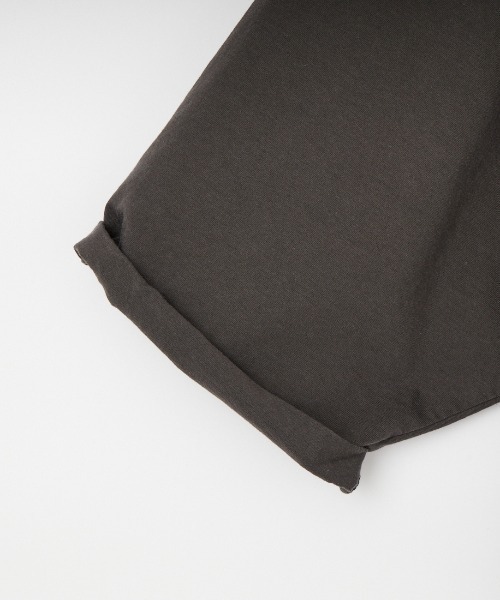 MICA&DEAL（マイカ＆ディール）の「[MICA&DEAL/マイカアンドディール] CHAILLY ロールスリーブ7分袖プリントTシャツ（Tシャツ/カットソー・レディース・ホワイト/ダークグレー/ベージュ・F）」の6枚目の写真