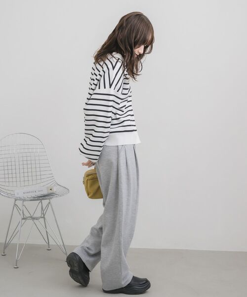 RETRO GIRL（レトロガール）の「ポリNTカーディガン（カーディガン/ボレロ・レディース・オフホワイト/ピンク/ブラック・FREE）」の21枚目の写真