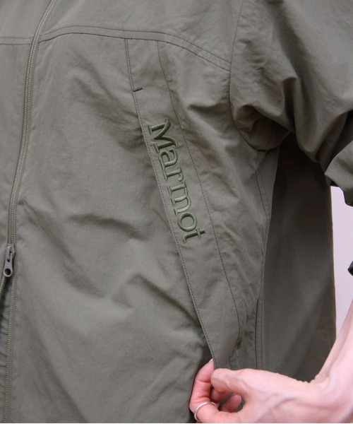 MARMOT(マーモット)の「Marmot/マーモット ギルドジャケット Guild Jacket(ナイロンジャケット・メンズ・カーキ/ブラック・L/M)」の4枚目の写真