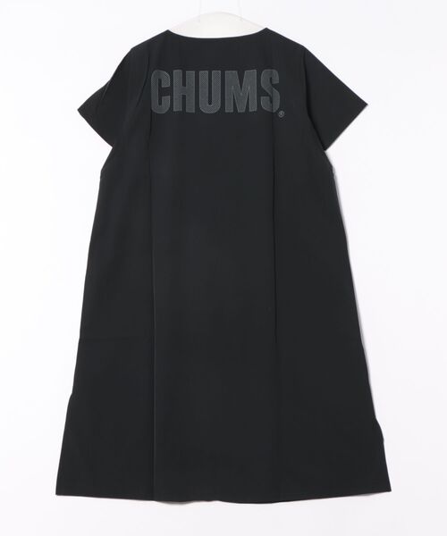 CHUMS（チャムス）の「CHUMS チャムス エアトレイルストレッチチャムスワンピース（ワンピース・レディース・カーキ/ブラック/ミント/ライトグレー・WOMENS L/WOMENS M）」の5枚目の写真