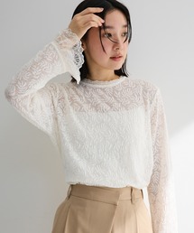 Green　Parks | 総レースプルオーバー(Tシャツ/カットソー)