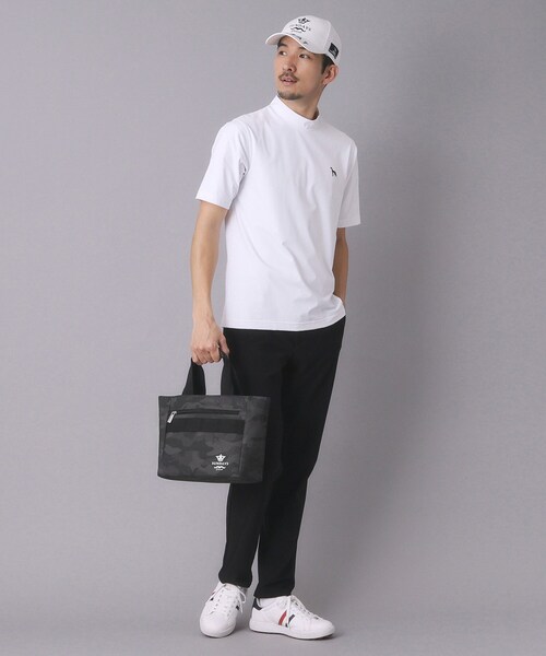 adabat(アダバット)の「【ADABAT NAVY】カモフラカートバッグ(トートバッグ・メンズ・ネイビー系/ブラック系・00)」の4枚目の写真