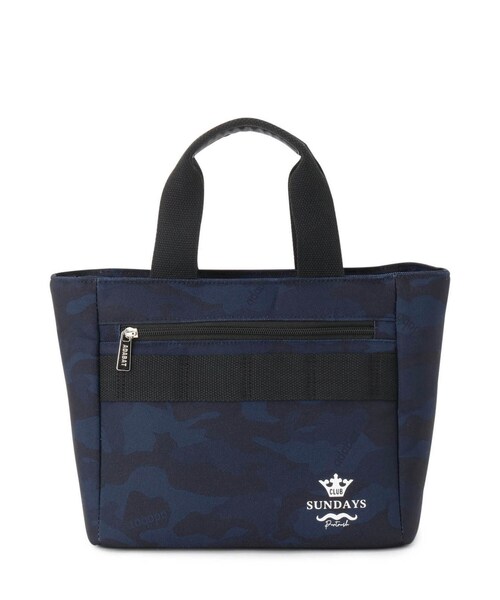 adabat(アダバット)の「【ADABAT NAVY】カモフラカートバッグ(トートバッグ・メンズ・ネイビー系/ブラック系・00)」の8枚目の写真