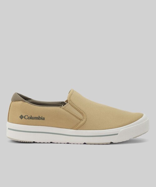 Columbia（コロンビア）の「防水 Columbia／ホーソンレイン スリップウォータープルーフ スリッポン／コロンビア（スニーカー・レディース・ブラック/ゴールド・28.0cm/29.0cm/25.0cm/24.0cm/26.0cm/27.0cm/23.0cm）」の2枚目の写真