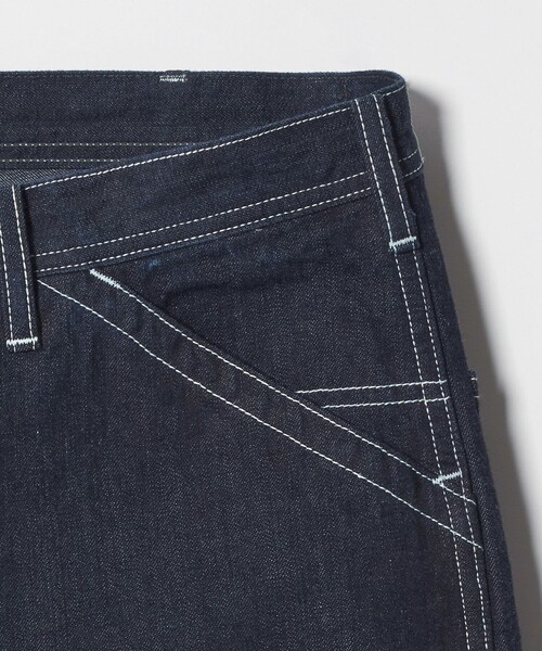 UNITED ARROWS(ユナイテッドアローズ)の「<Lee x Scye for UNITED ARROWS>PAINTER PANTS/ワンウォッシュ デニム ペインター パンツ(デニムパンツ・メンズ・ネイビー・31inch/35inch)」の4枚目の写真
