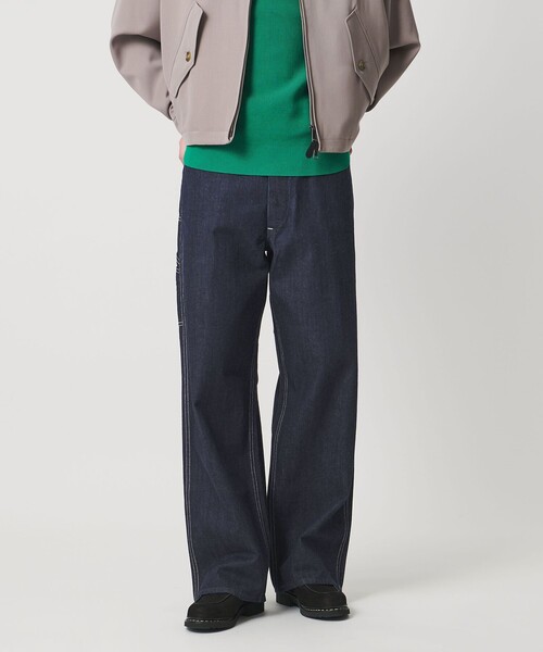 UNITED ARROWS(ユナイテッドアローズ)の「<Lee x Scye for UNITED ARROWS>PAINTER PANTS/ワンウォッシュ デニム ペインター パンツ(デニムパンツ・メンズ・ネイビー・31inch/35inch)」の12枚目の写真