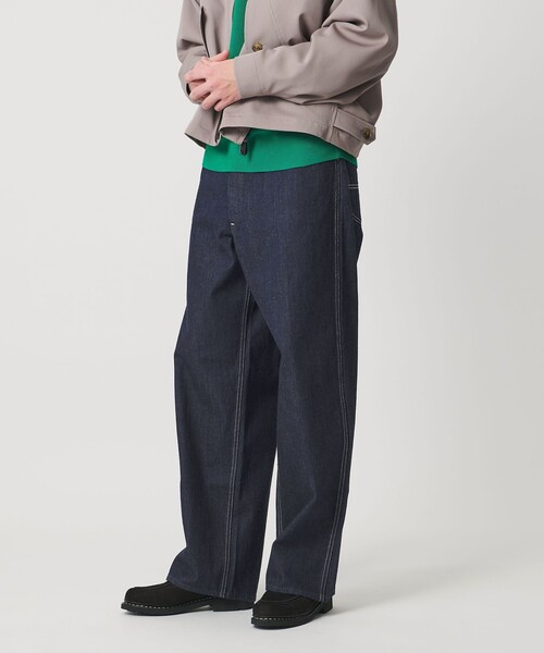 UNITED ARROWS(ユナイテッドアローズ)の「<Lee x Scye for UNITED ARROWS>PAINTER PANTS/ワンウォッシュ デニム ペインター パンツ(デニムパンツ・メンズ・ネイビー・31inch/35inch)」の13枚目の写真