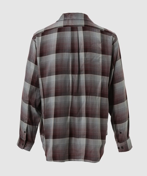 SUGARHILL(シュガーヒル)の「OMBRE OPEN COLLAR SHIRT(シャツ/ブラウス・メンズ・その他2/その他1・2/1)」の5枚目の写真