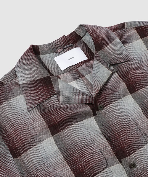 SUGARHILL(シュガーヒル)の「OMBRE OPEN COLLAR SHIRT(シャツ/ブラウス・メンズ・その他2/その他1・2/1)」の6枚目の写真