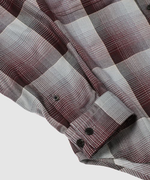 SUGARHILL(シュガーヒル)の「OMBRE OPEN COLLAR SHIRT(シャツ/ブラウス・メンズ・その他2/その他1・2/1)」の9枚目の写真