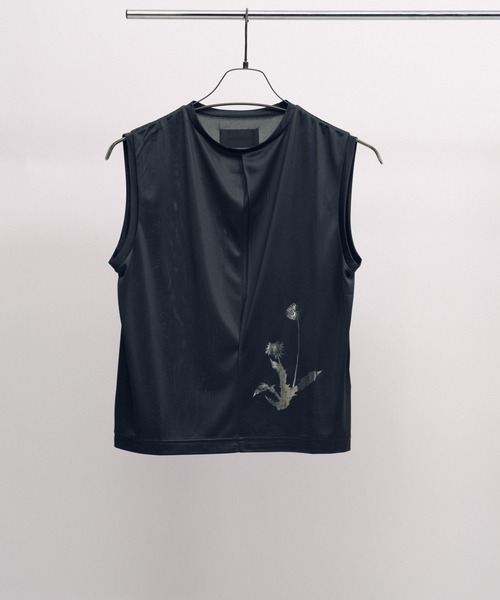 KEISUKEYOSHIDA（ケイスケヨシダ）の「Back Lining Sleeveless Top（シャツ/ブラウス・レディース・ブラック/グレー・M/L）」の21枚目の写真