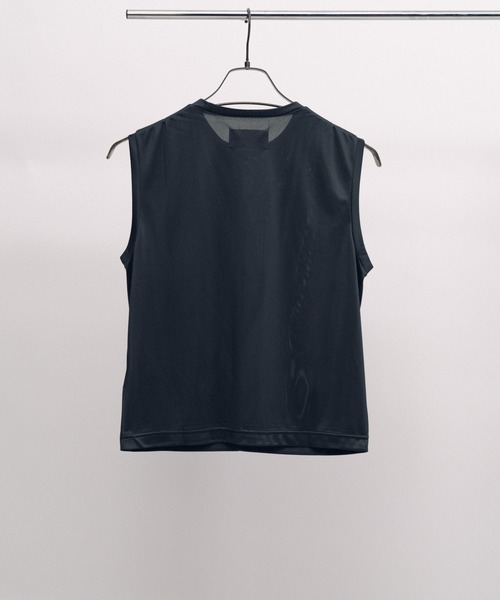 KEISUKEYOSHIDA（ケイスケヨシダ）の「Back Lining Sleeveless Top（シャツ/ブラウス・レディース・ブラック/グレー・M/L）」の22枚目の写真