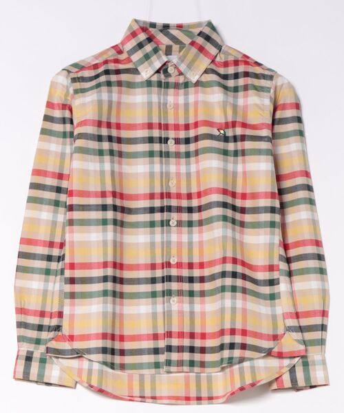 Arnold Palmer(アーノルドパーマー)の「パーマーチェック ストレッチ オックス シェア 長袖シャツ(シャツ/ブラウス・レディース・ネイビー/ベージュ・XS/LL/L/M/S)」の22枚目の写真