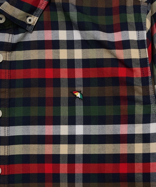 Arnold Palmer(アーノルドパーマー)の「パーマーチェック ストレッチ オックス シェア 長袖シャツ(シャツ/ブラウス・レディース・ネイビー/ベージュ・XS/LL/L/M/S)」の16枚目の写真