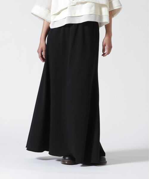 AULA AILA（アウラアイラ）の「AULA AILA/アウラアイラ/3WAY GATHER FLARESKIRT（スカート・レディース・グレー/ブラック・0）」の6枚目の写真