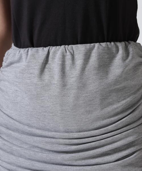 AULA AILA（アウラアイラ）の「AULA AILA/アウラアイラ/3WAY GATHER FLARESKIRT（スカート・レディース・グレー/ブラック・0）」の14枚目の写真