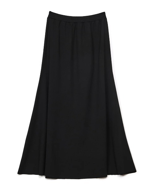 AULA AILA（アウラアイラ）の「AULA AILA/アウラアイラ/3WAY GATHER FLARESKIRT（スカート・レディース・グレー/ブラック・0）」の4枚目の写真