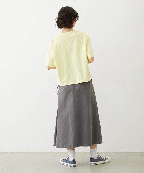 MILKFED.(ミルクフェド)の「CHINO TUCK LONG SKIRT(スカート・レディース・ベージュ/ネイビー/グレー・S/M)」の21枚目の写真