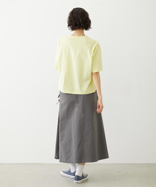 MILKFED.(ミルクフェド)の「CHINO TUCK LONG SKIRT(スカート・レディース・ベージュ/ネイビー/グレー・S/M)」の22枚目の写真