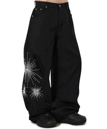 OY | 『OY/オーワイ』TWILIGHT BEAD WIDE VOLUME PANTS /トワイライトビーズワイドボリューム パンツ(その他パンツ)