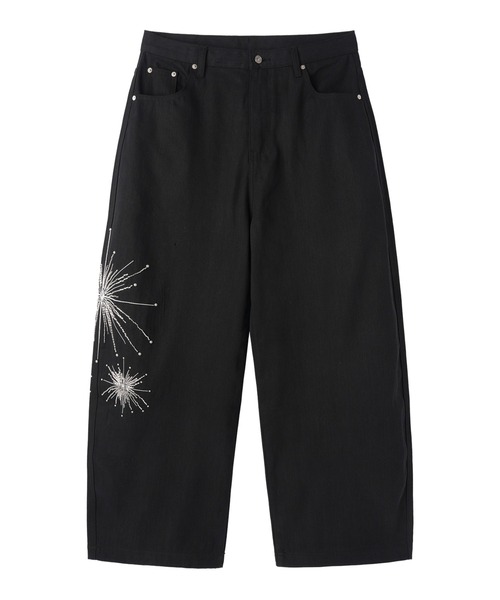 OY（オーワイ）の「『OY/オーワイ』TWILIGHT BEAD WIDE VOLUME PANTS /トワイライトビーズワイドボリューム パンツ（その他パンツ・レディース・ブラック・L/M/S）」の9枚目の写真