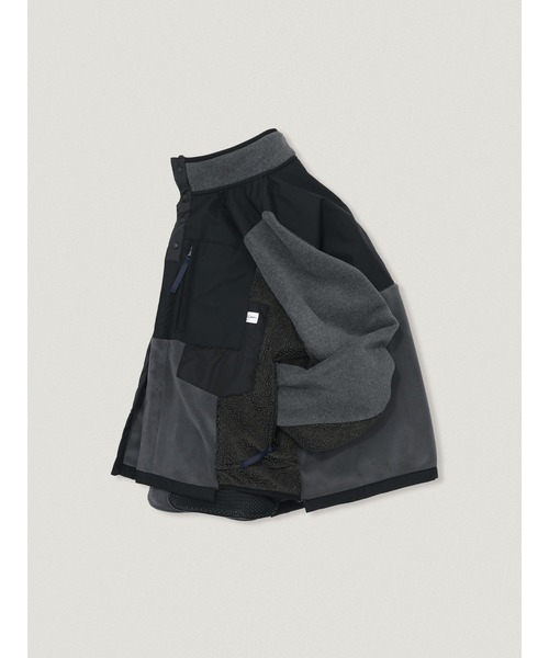 elephant TRIBAL fabrics（エレファントトライバルファブリックス）の「elephant TRIBAL fabrics Trinity Blouson（ブルゾン・メンズ・ブラック/カーキ/グレー・2/1）」の9枚目の写真