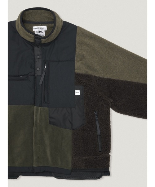 elephant TRIBAL fabrics（エレファントトライバルファブリックス）の「elephant TRIBAL fabrics Trinity Blouson（ブルゾン・メンズ・ブラック/カーキ/グレー・2/1）」の11枚目の写真