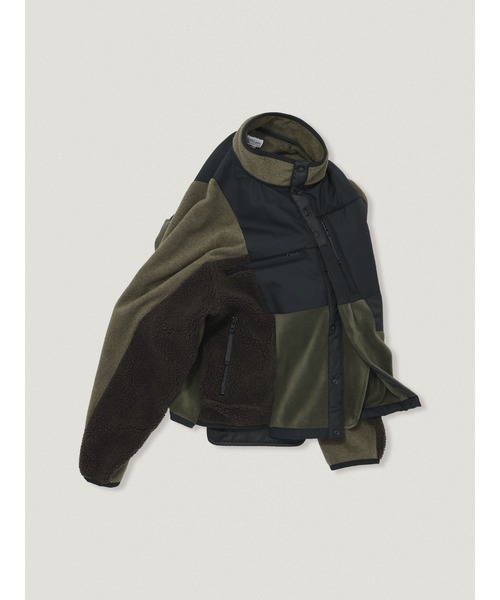 elephant TRIBAL fabrics（エレファントトライバルファブリックス）の「elephant TRIBAL fabrics Trinity Blouson（ブルゾン・メンズ・ブラック/カーキ/グレー・2/1）」の12枚目の写真