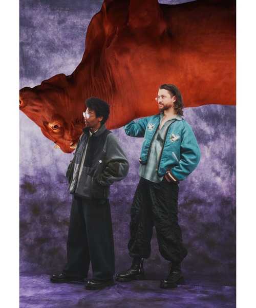 elephant TRIBAL fabrics（エレファントトライバルファブリックス）の「elephant TRIBAL fabrics Trinity Blouson（ブルゾン・メンズ・ブラック/カーキ/グレー・2/1）」の13枚目の写真