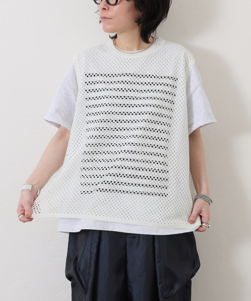 JOURNAL STANDARD LUXE（ジャーナルスタンダード　ラックス）の「《追加》Kalina's T（Tシャツ/カットソー・レディース・ライトグレー/ホワイト・FREE）」の4枚目の写真