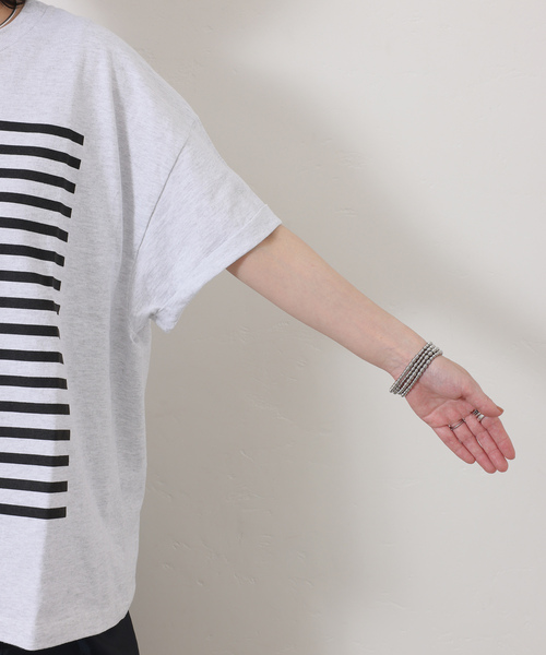 JOURNAL STANDARD LUXE（ジャーナルスタンダード　ラックス）の「《追加》Kalina's T（Tシャツ/カットソー・レディース・ライトグレー/ホワイト・FREE）」の17枚目の写真